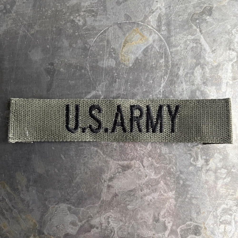 U.S. ARMY embroidered tape patch - Vintage